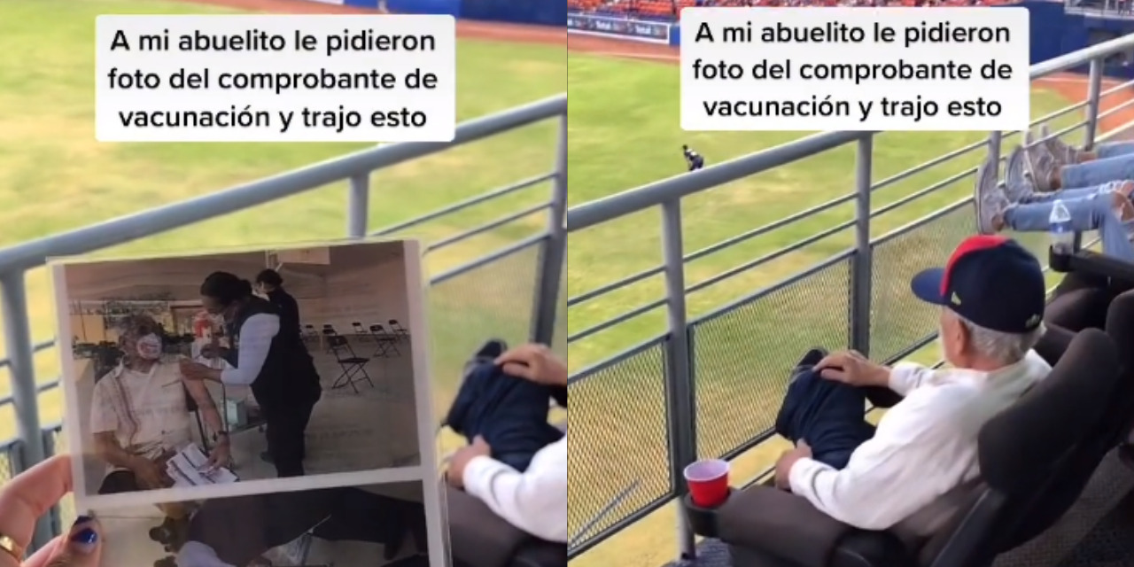 VIDEO: Le piden comprobante de vacunación: lleva fotos de cuando lo vacunaron | El Imparcial de Oaxaca
