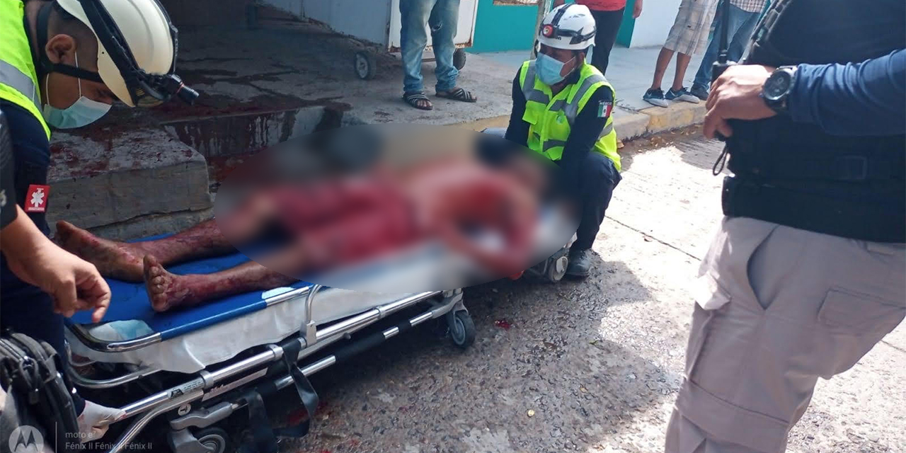 Asesinado a machetazos en Juchitán