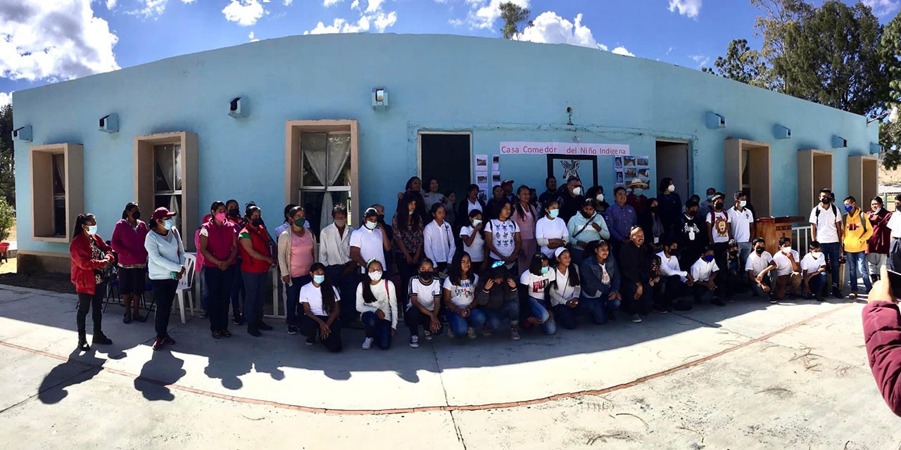 Habilitan un nuevo espacio para niños indígena chocholtecas | El Imparcial de Oaxaca