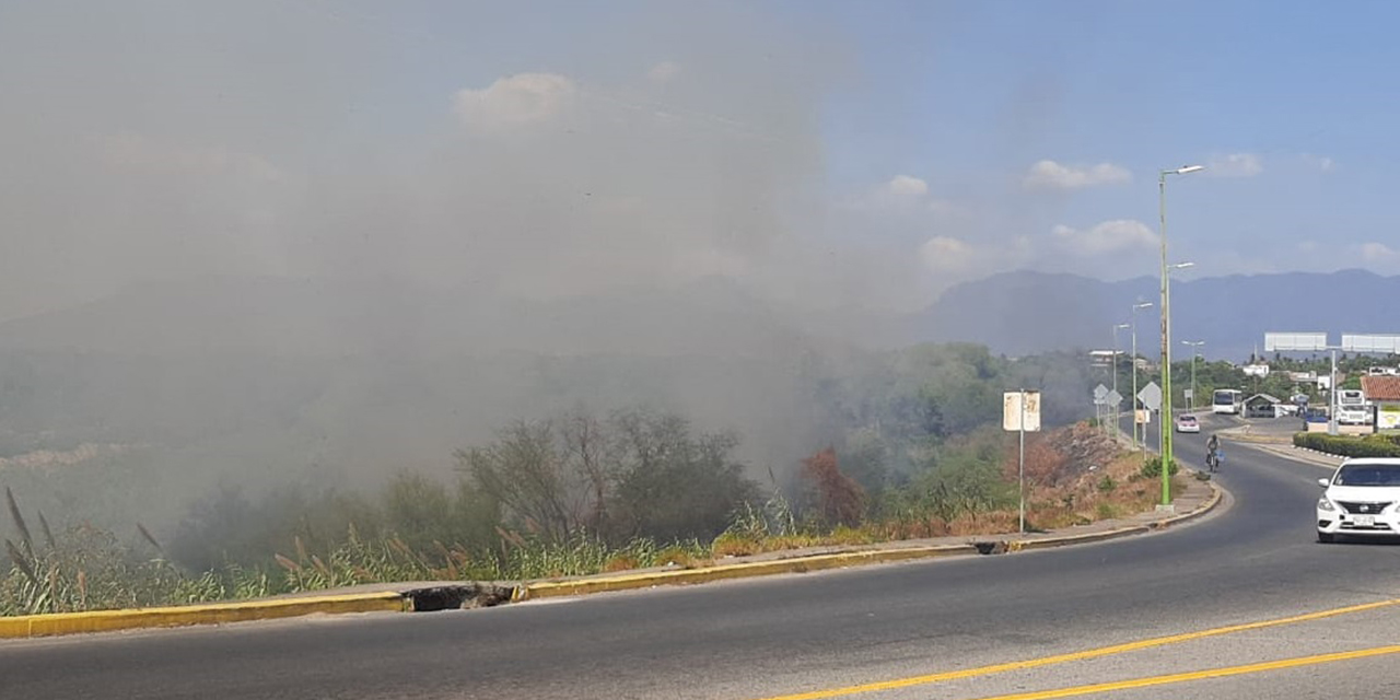 Se registra incendio cerca de La Panzona | El Imparcial de Oaxaca