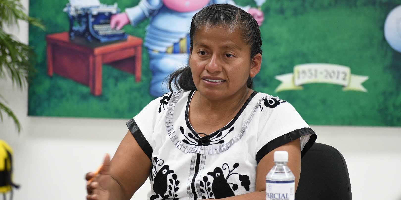 Descarta Irma Juan Carlos abandonar Morena si no resulta candidata a la gubernatura en Oaxaca