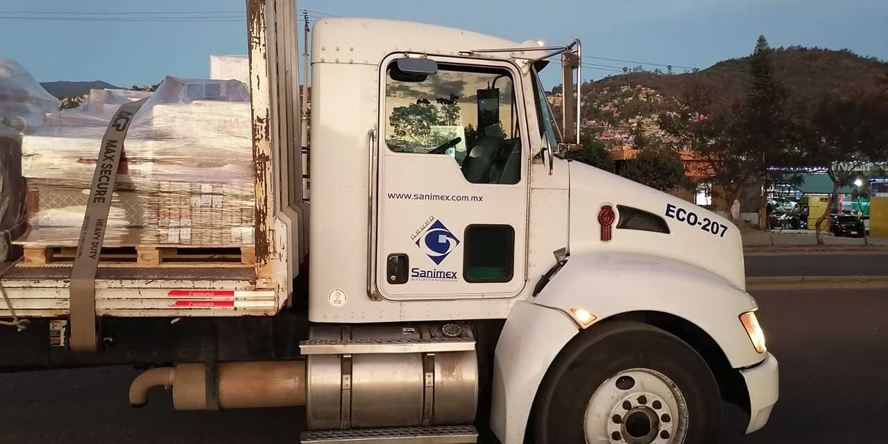 Recuperan camión robado