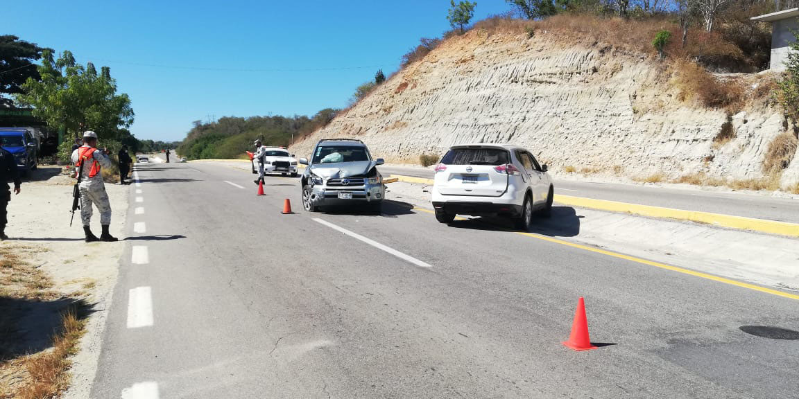 Resultan SEIS LESIONADOS, tras accidente en Pochutla
