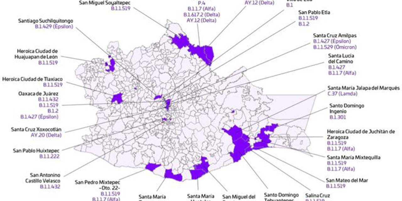 Repuntan contagios en Oaxaca