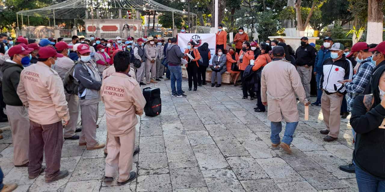 Concluye protesta de sindicalizados de Huajuapan | El Imparcial de Oaxaca