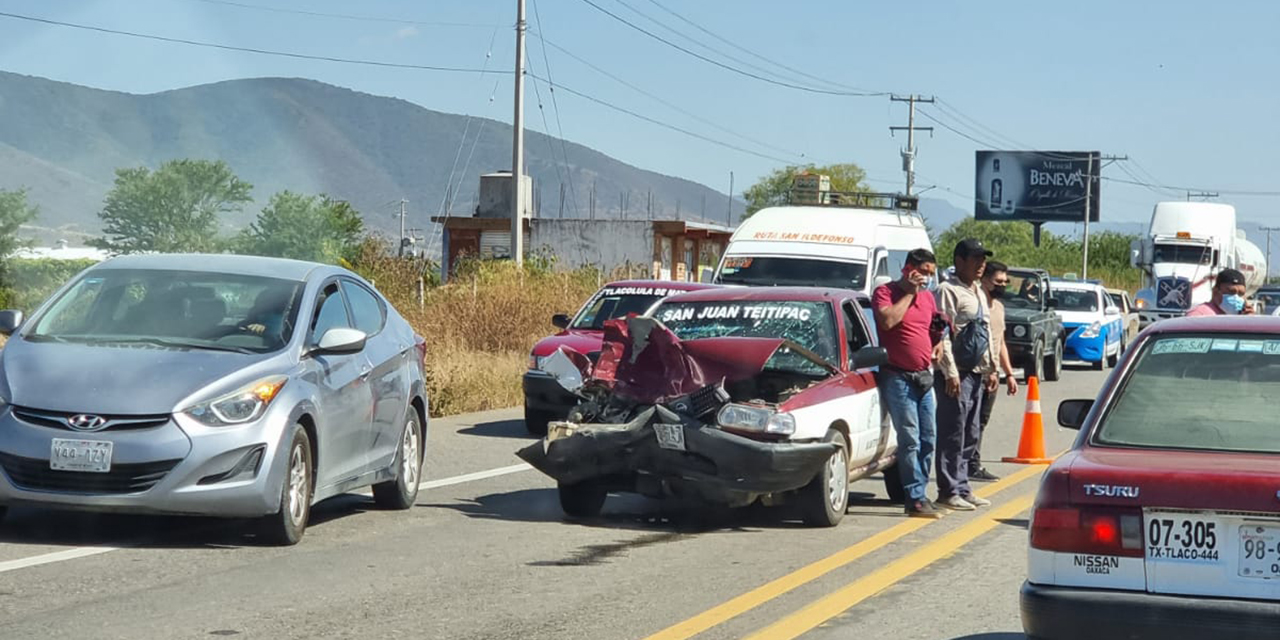 Reportan accidente en el libramiento al Tule | El Imparcial de Oaxaca