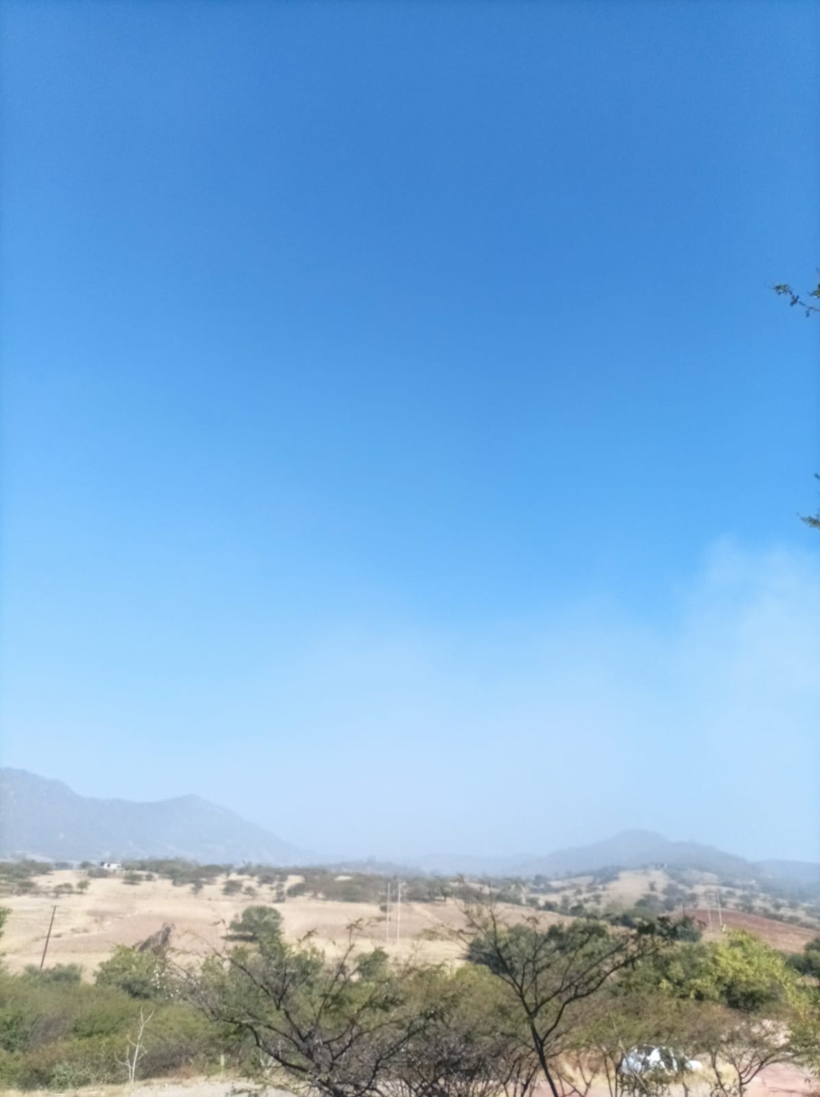 Autoridades queman basura: El humo se esparció por todo el pueblo