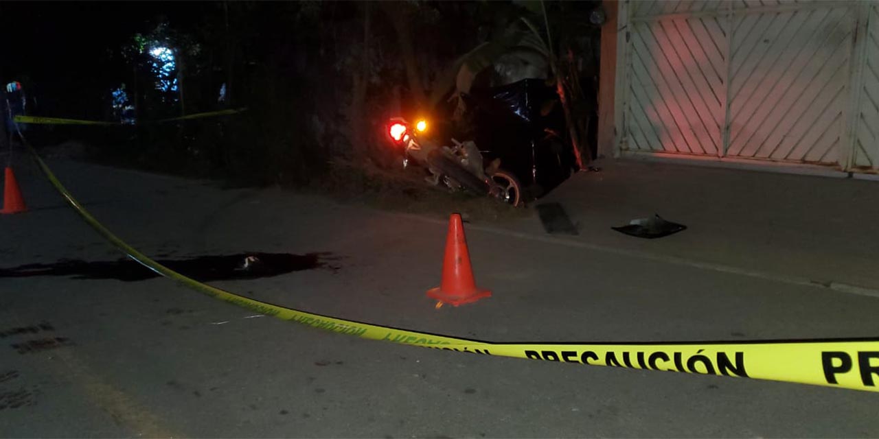 Muere adolescente en accidente de moto en San Juan Colorado | El Imparcial de Oaxaca