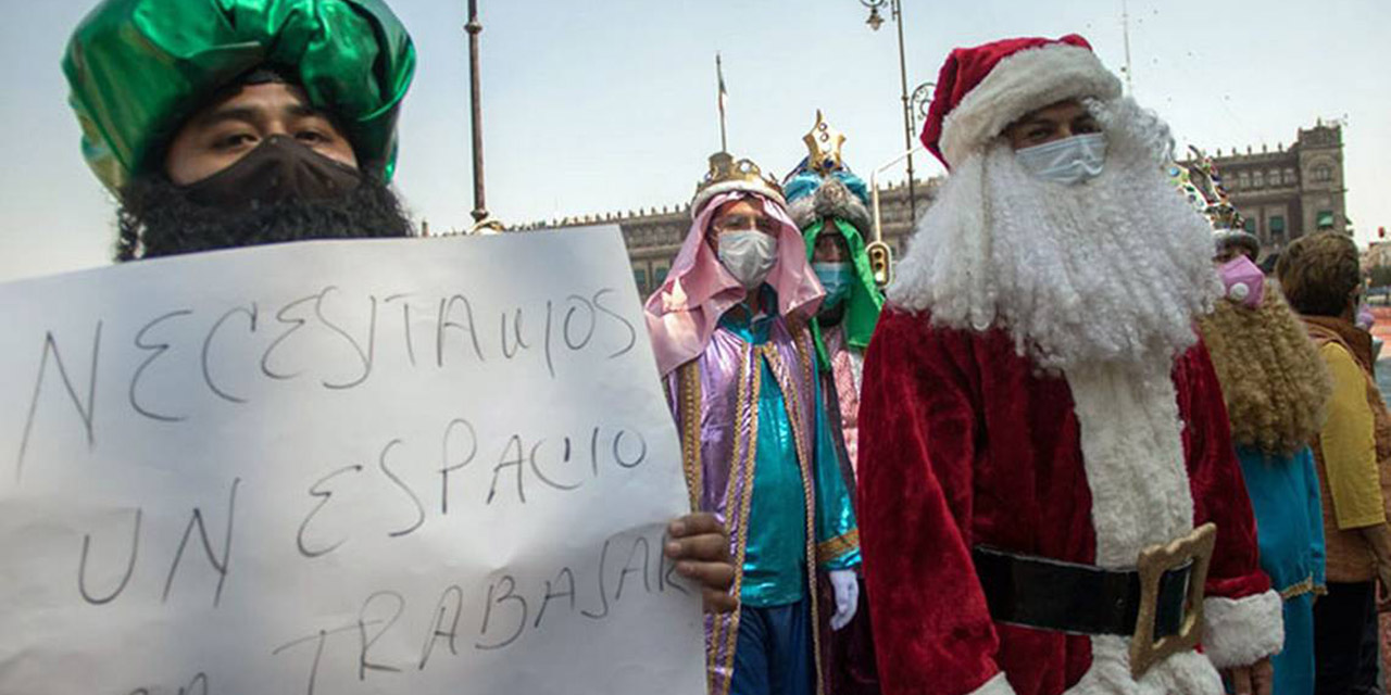 Protestan Santa Claus y Reyes Magos | El Imparcial de Oaxaca