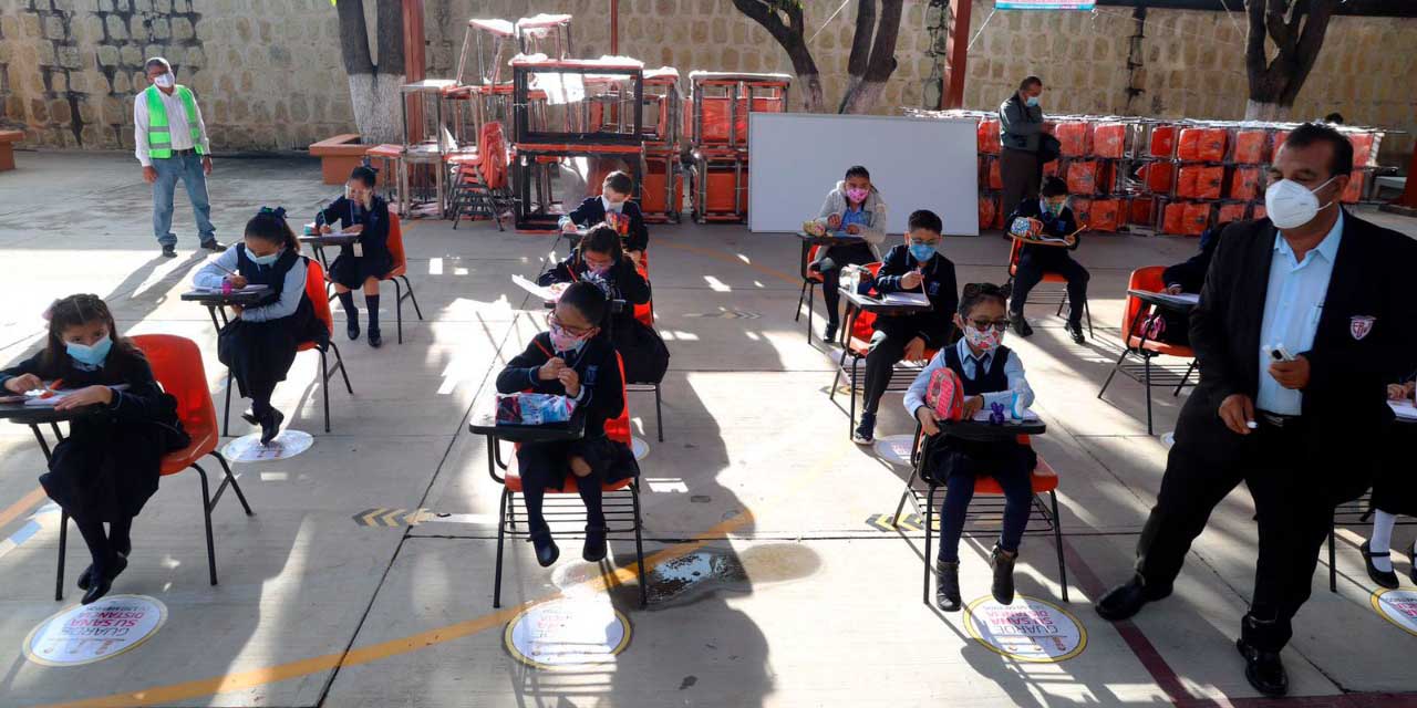 ¡Quieren más plazas! Ómicron da nuevo pretexto a S-22 para evitar regreso a clases | El Imparcial de Oaxaca