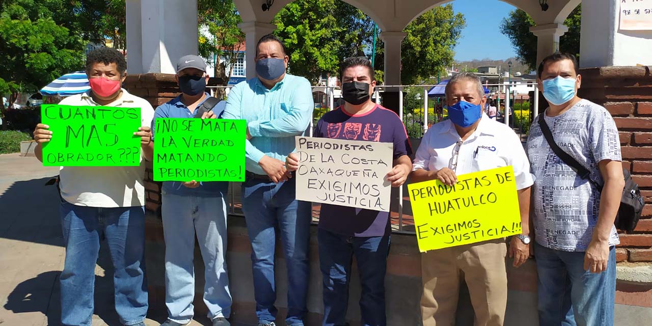 Periodistas de la Costa se suman a protesta nacional | El Imparcial de Oaxaca