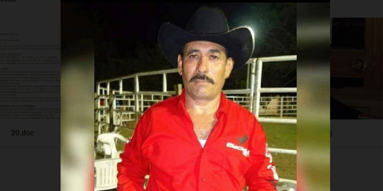 ¡Ejecutan a ganadero!