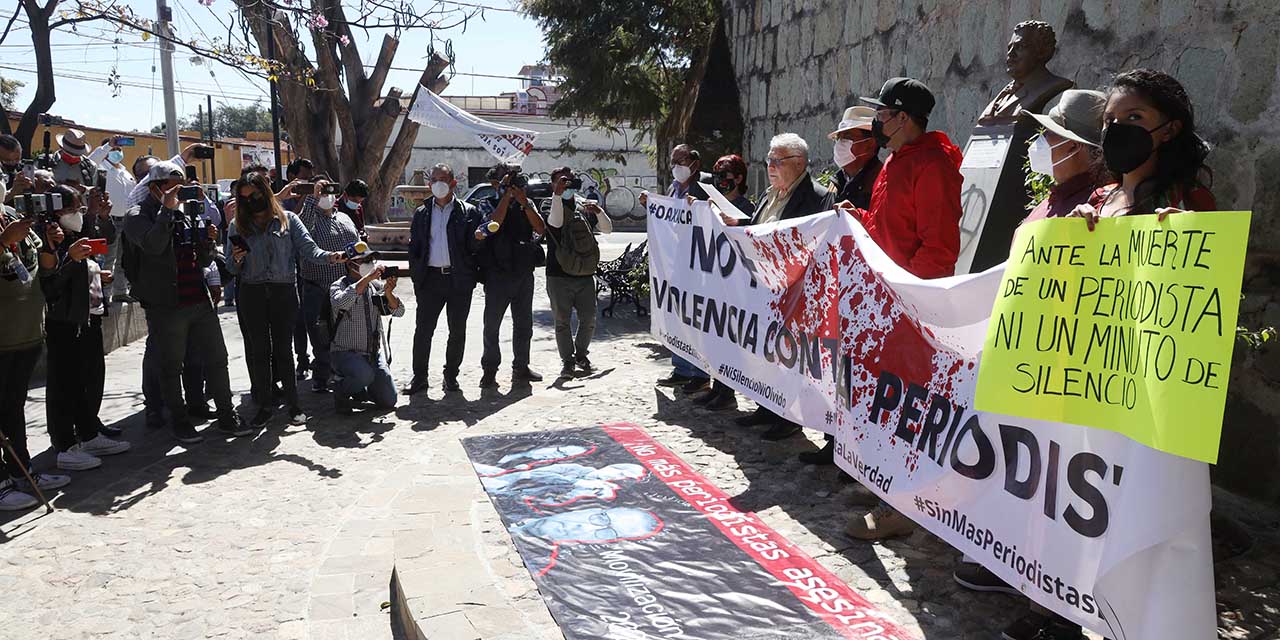 Asesinan en Oaxaca a 11 periodistas en 8 años