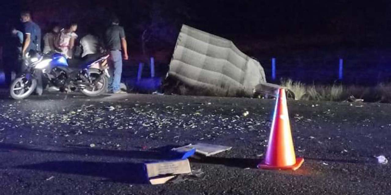 El accidente se registró en el tramo Juchitán-Tehuantepec. Aparatoso choque deja dos heridos | El Imparcial de Oaxaca