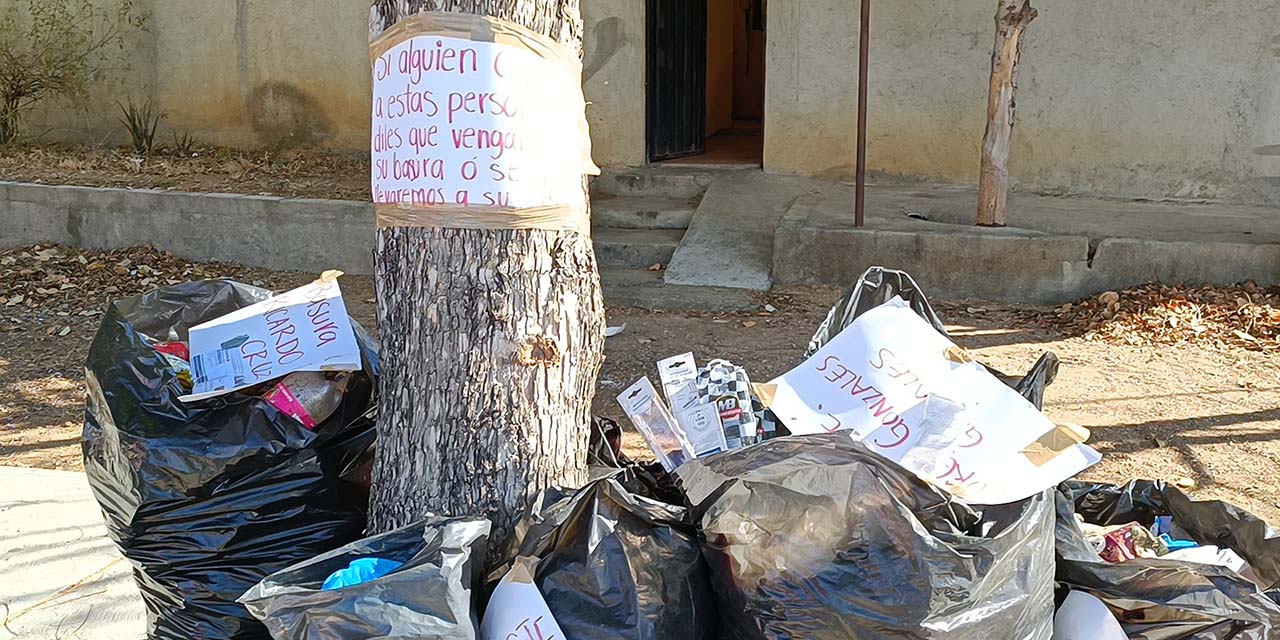 Exigen sancionar a ciudadanos que tiren basura en la calle | El Imparcial de Oaxaca