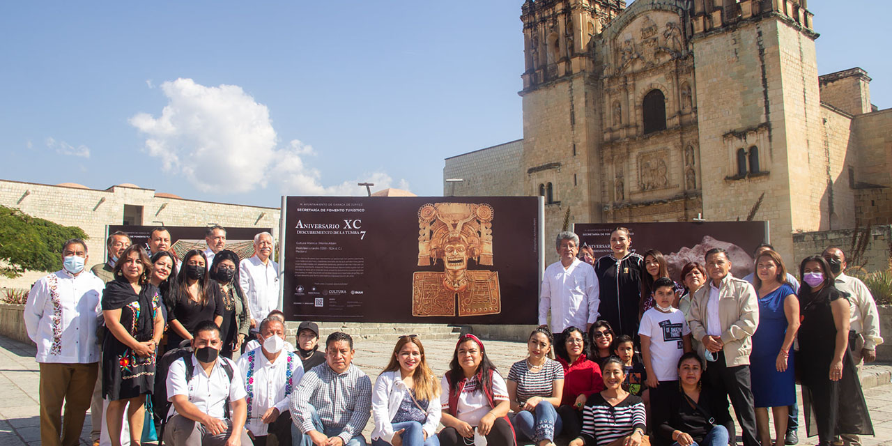 Con exposición, conmemoran  descubrimiento de la Tumba 7 | El Imparcial de Oaxaca