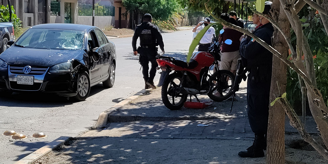 Chocan contra auto | El Imparcial de Oaxaca