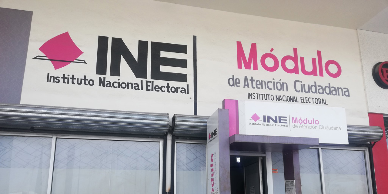 Se saturan módulos del INE en Oaxaca | El Imparcial de Oaxaca