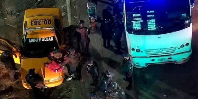 Detienen a banda de asaltantes en la capital oaxaqueña que huían en un taxi del sitio “Monte Albán” | El Imparcial de Oaxaca