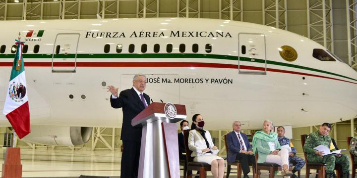 Avión presidencial sobrevuela Oaxaca | El Imparcial de Oaxaca