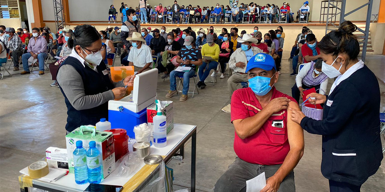Hoy, último día de vacunación de refuerzos anticovid en Huajuapan | El Imparcial de Oaxaca