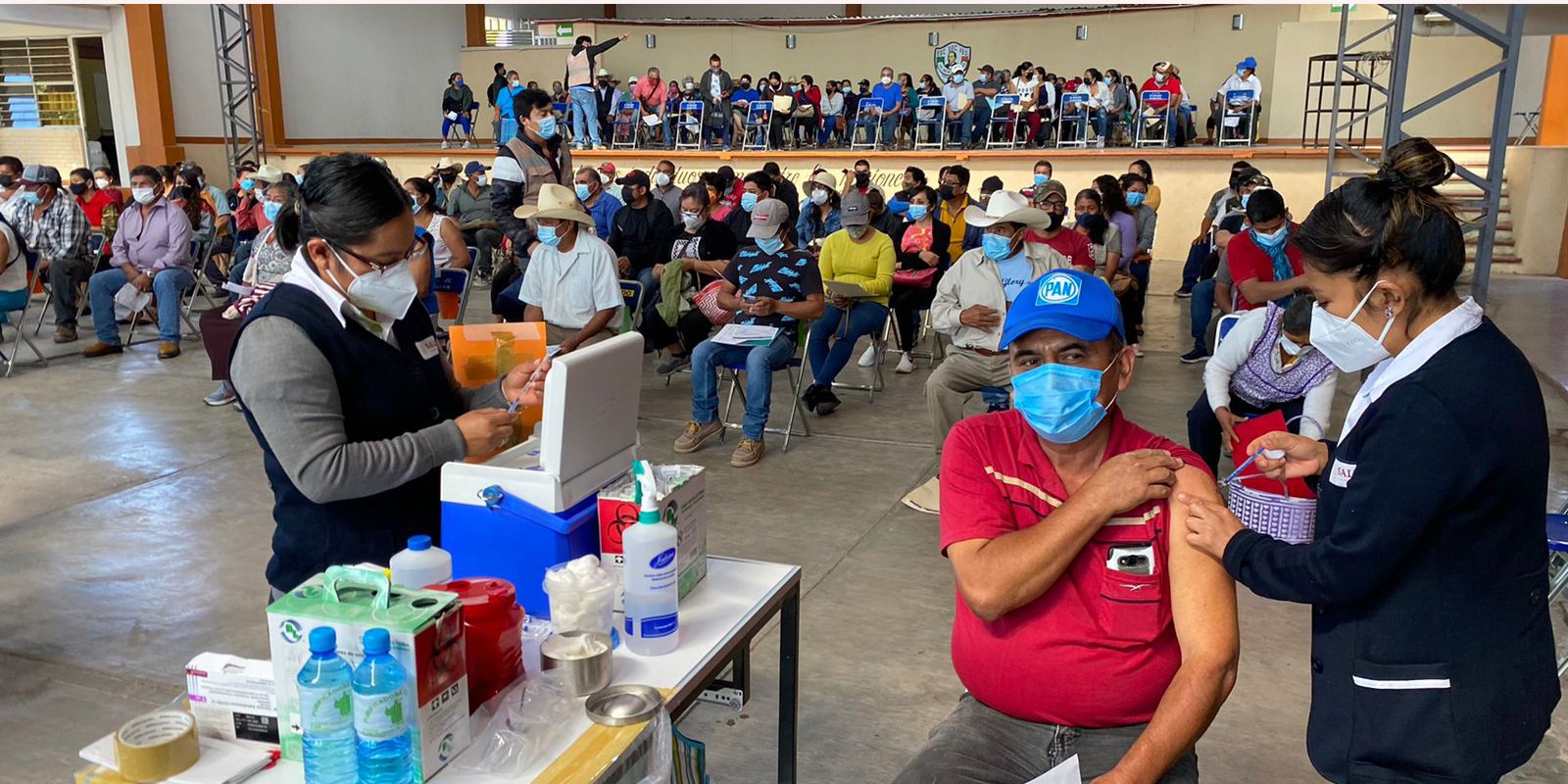 Se aplicaron 18 mil 500 vacunas anti covid en Huajuapan | El Imparcial de Oaxaca