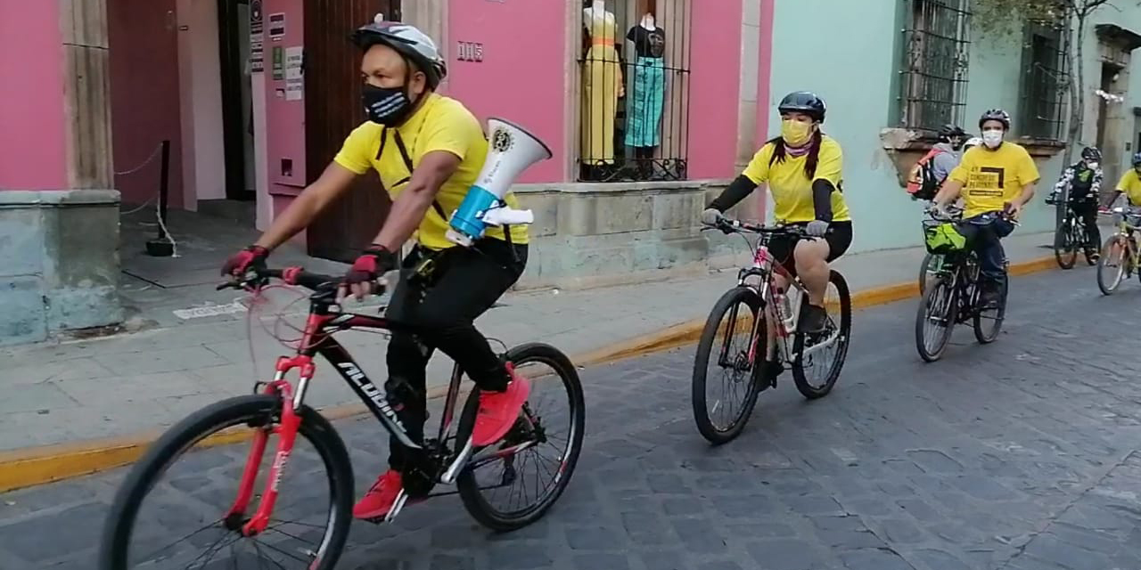 Con rodadas ciclistas exigen movilidad segura y no más muertes viales en Oaxaca | El Imparcial de Oaxaca