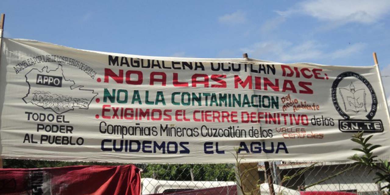 Entregan permiso a mina a espaldas de Ocotlán | El Imparcial de Oaxaca