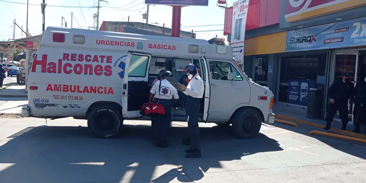 Sujeto en estado de ebriedad ataca a paramédico con una navaja en Oaxaca | El Imparcial de Oaxaca