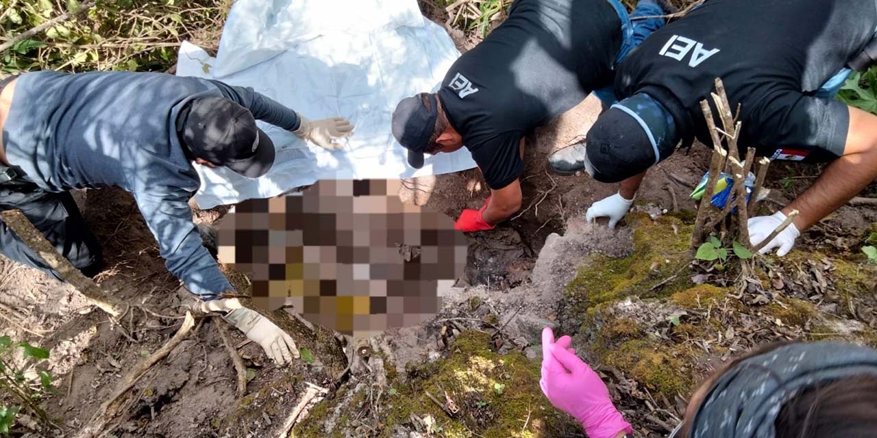 Restos óseos hallados son de un masculino | El Imparcial de Oaxaca