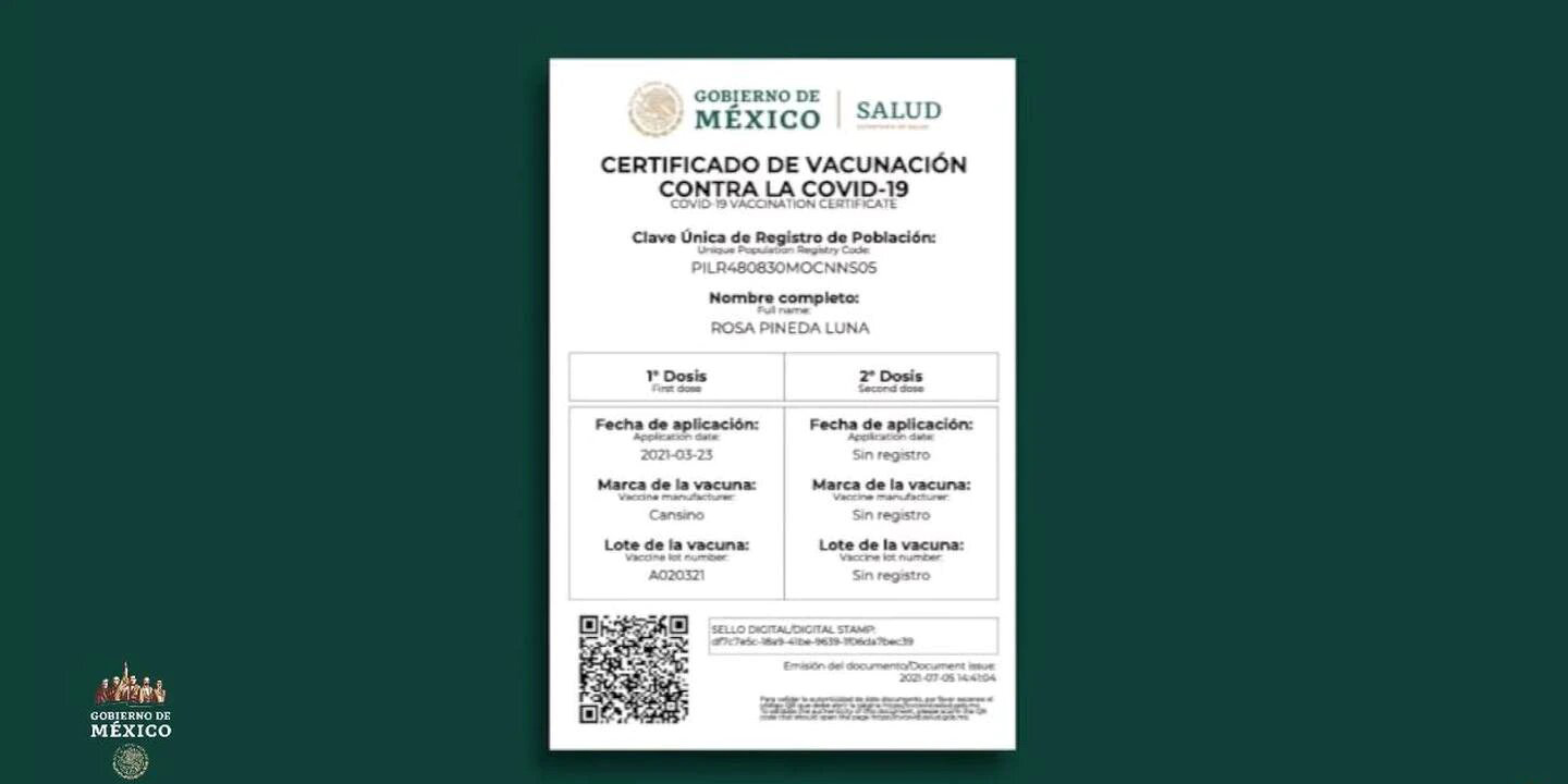 ¿Cuáles son las multas por falsificar el Certificado de vacunación?