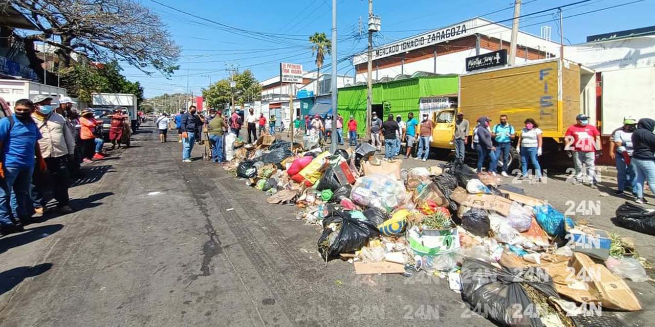 Sindicalizados logran acuerdo con el ayuntamiento; levantan desechos | El Imparcial de Oaxaca