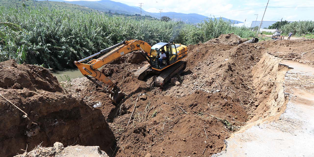 Se olvida CAO de reparar socavones en el río Salado | El Imparcial de Oaxaca