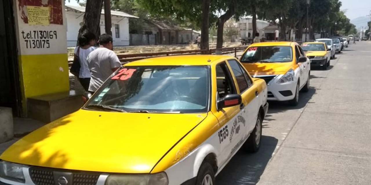Taxista sale por la puerta falsa | El Imparcial de Oaxaca