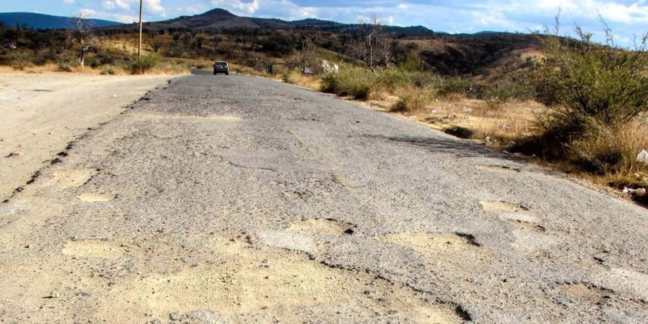 Tras su rehabilitación, intransitable carretera Huajuapan-Mariscala | El Imparcial de Oaxaca