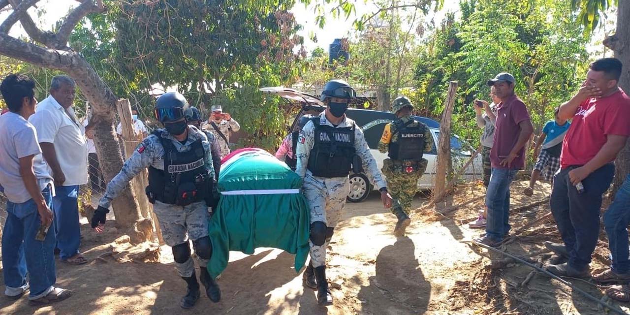 Despiden a elemento de la GN caído en Zacatecas