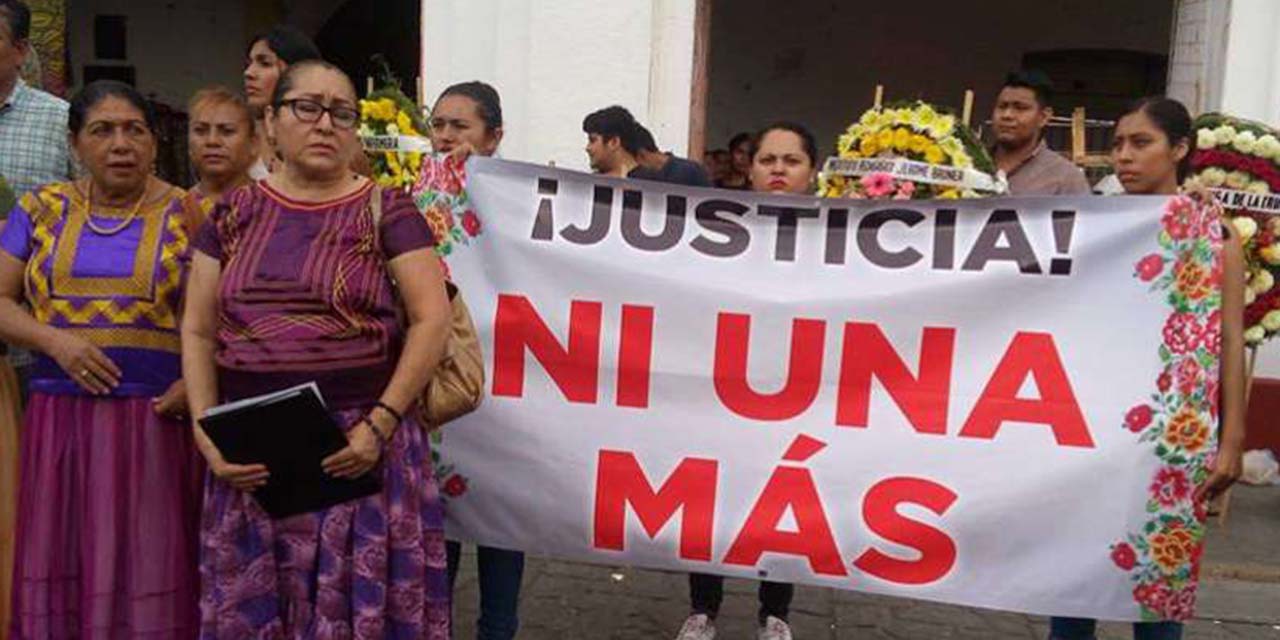 En enero la más alta cifra de femicidios en cuatro años | El Imparcial de Oaxaca
