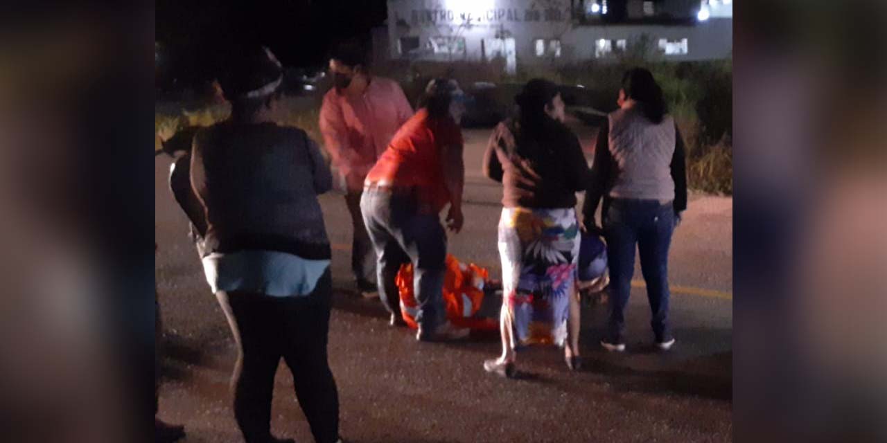 Se accidenta por esquivar un perro