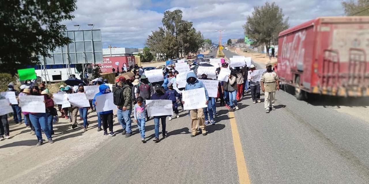 Se registran protestas en Asunción Nochixtlán | El Imparcial de Oaxaca