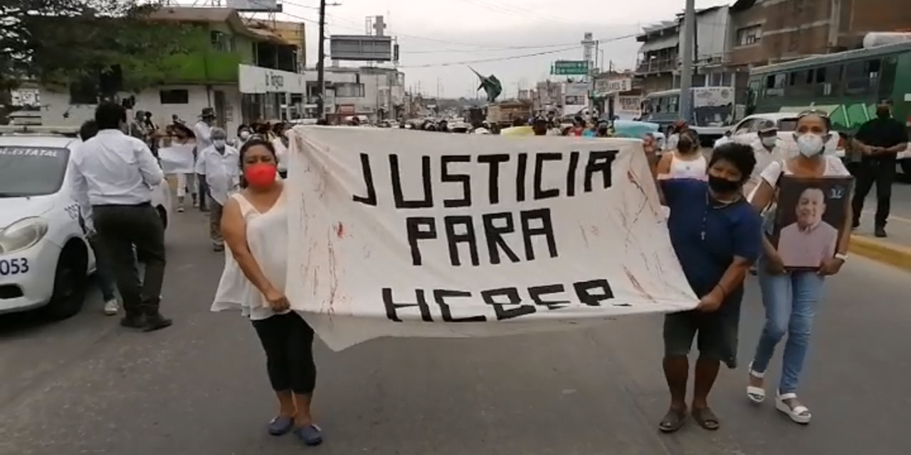 Justicia para Heber, marchan periodistas de Salina Cruz | El Imparcial de Oaxaca