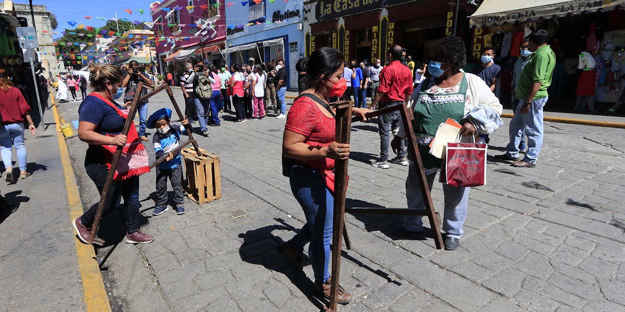 Amago de violencia frena reubicación de ambulantes | El Imparcial de Oaxaca