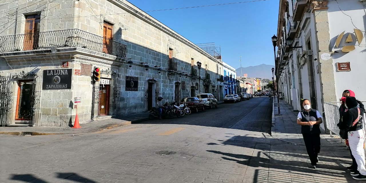 Restringen instalación de puestos semi fijos en el Centro Histórico de Oaxaca
