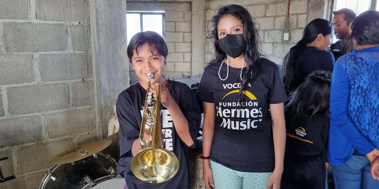 Buscan rescatar la música chontal en San Matías Petacaltepec, Yautepec