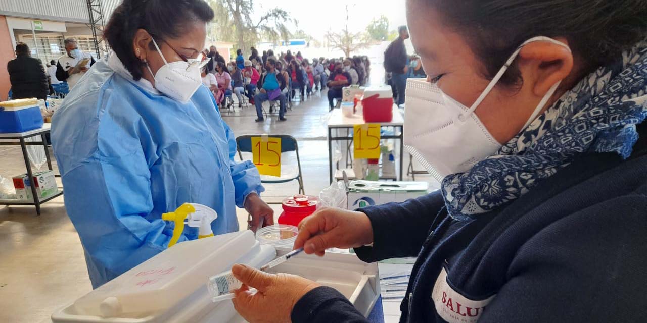 Continuará vacunación anti covid en Huajuapan de León