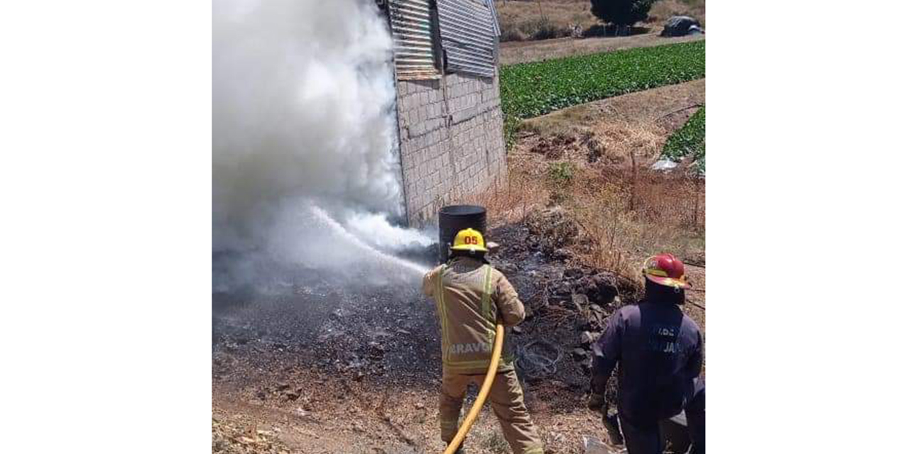 Se incendia granero en Huajolotitlán | El Imparcial de Oaxaca
