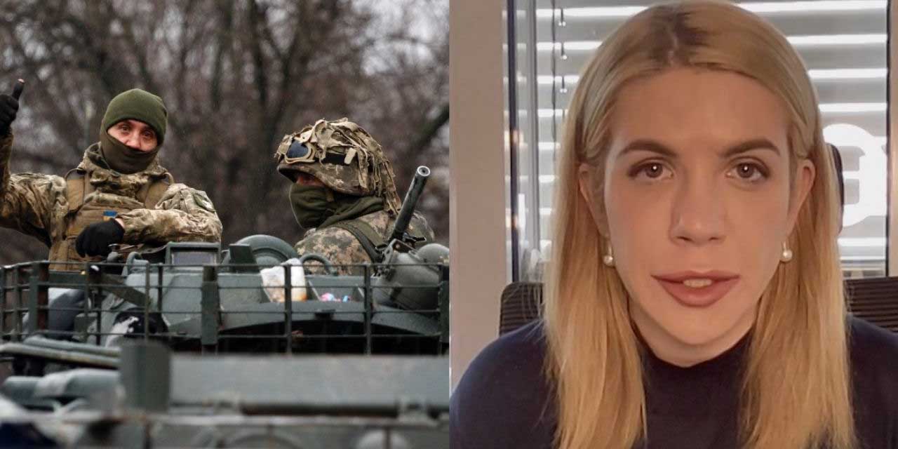 Diputada ucraniana se muestra con armas y asegura estar dispuesta a luchar