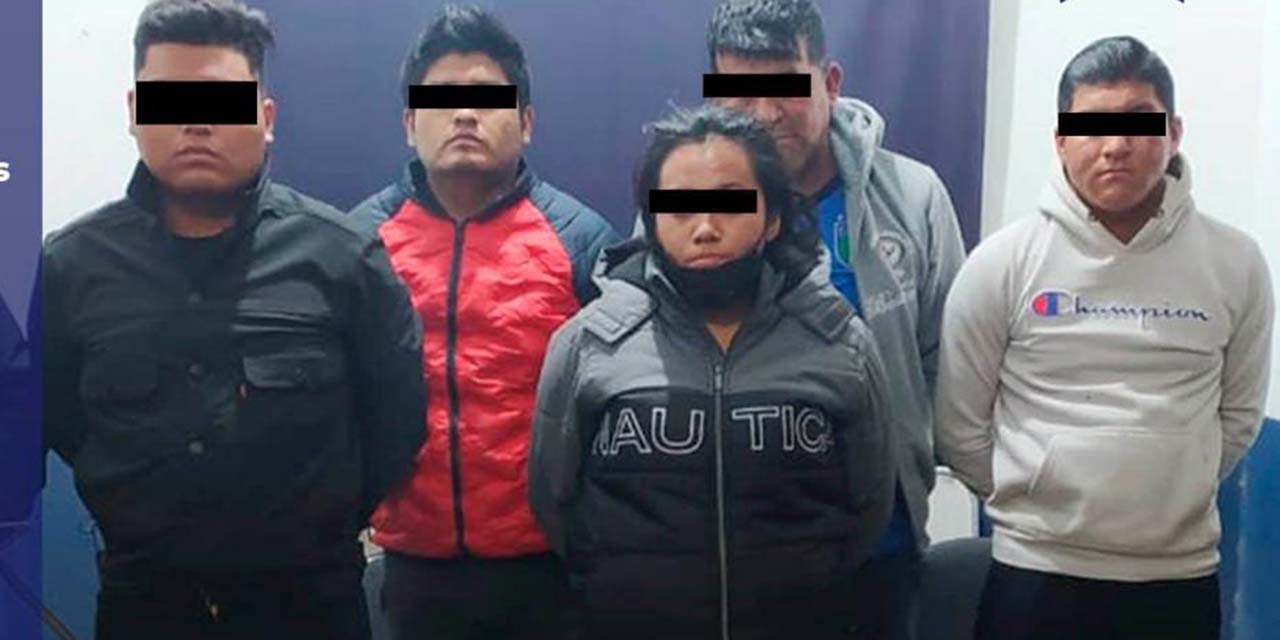 Aprehenden a sujetos acusados de violento atraco