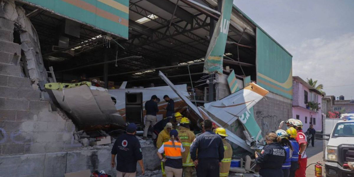 Reportan estables a heridos por accidente de avioneta | El Imparcial de Oaxaca