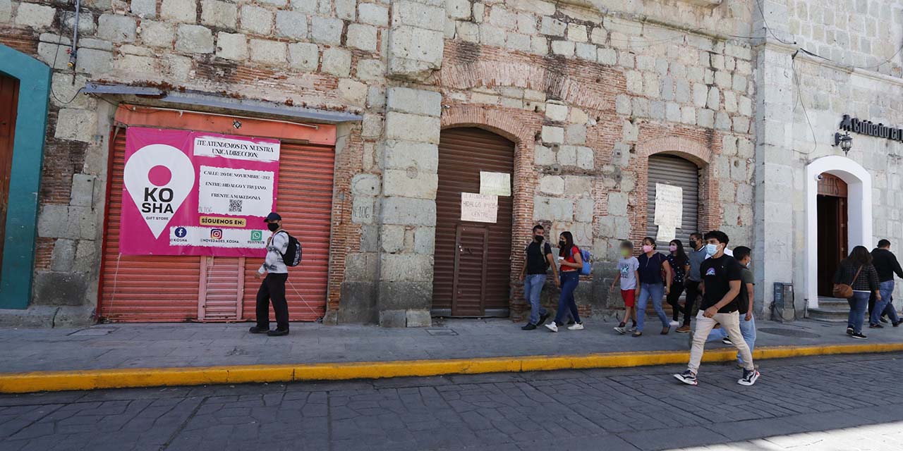 Cierran definitivamente 40 negocios en la ciudad