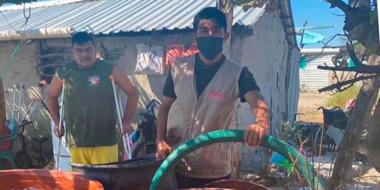 Habitantes de Playa Brasil, sin agua potable en sus casas